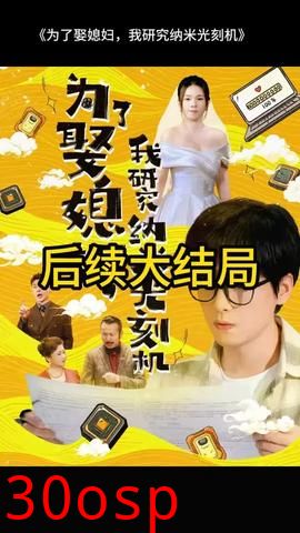 为了娶媳妇我研究纳米光刻机