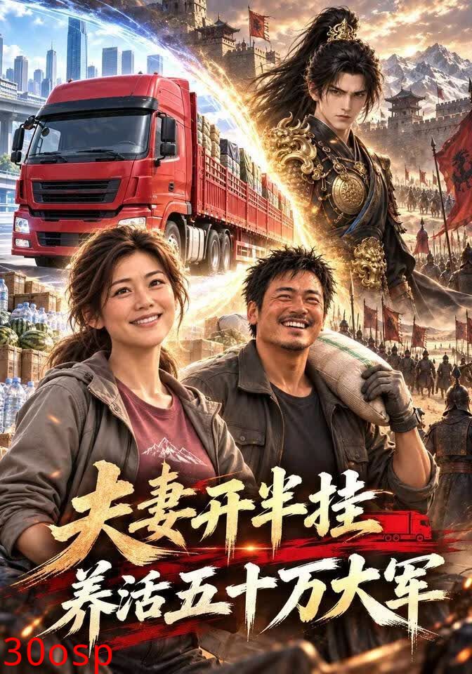 夫妻开半挂养活五十万大军