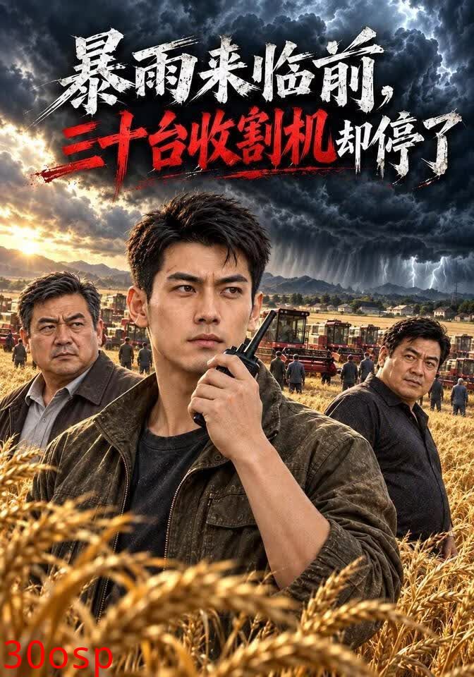 暴雨来临前，三十台收割机却停了